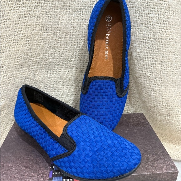 bernie mev. Shoes - bernie mev. Vibrant Blue Woman’s Slip-Ons